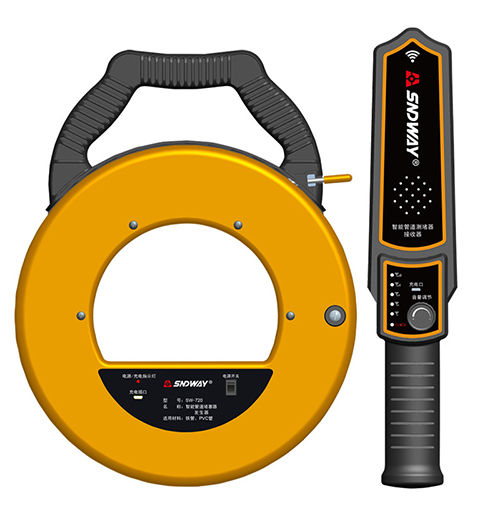 深達(dá)威智能管道測(cè)堵儀PVC管堵塞墻體探測(cè)電線管排堵器電工探測(cè)器